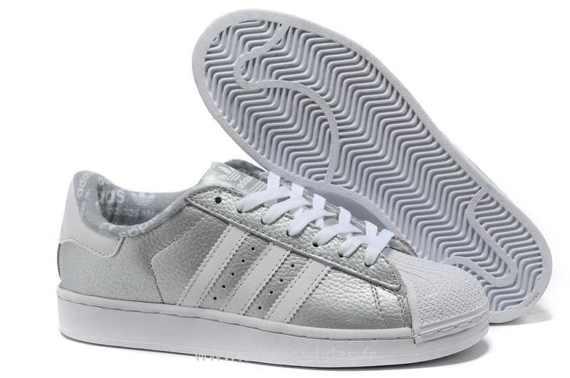 adidas superstar femme argent